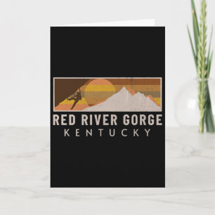 Carte Gorge de la rivière rouge grimpeur de rocher Bould