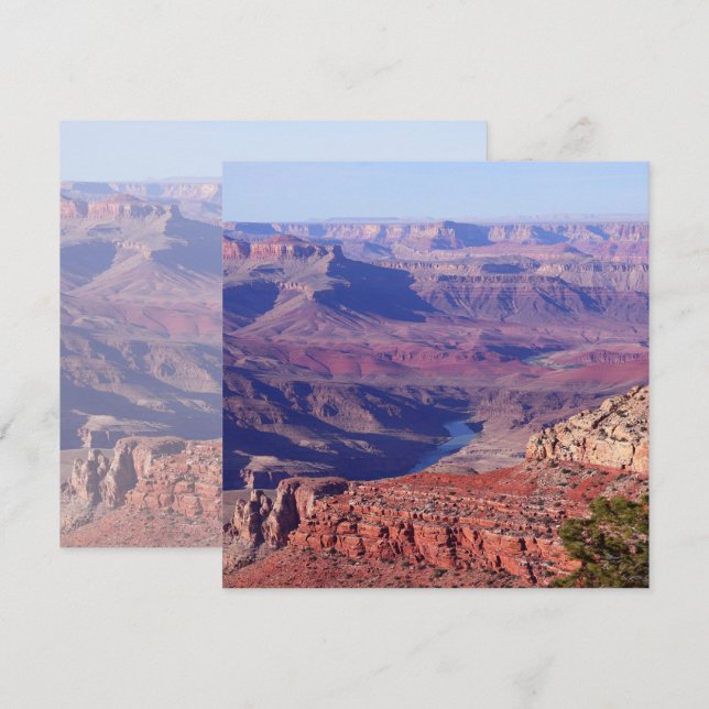 Carte Gorgeous Grand Canyon Arizona Landscape Photo (Devant / Derrière)