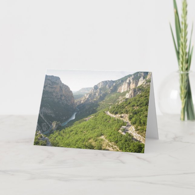 Carte Gorges du Verdon, France (Devant)