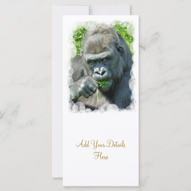 CARTE GORILLA (Devant)