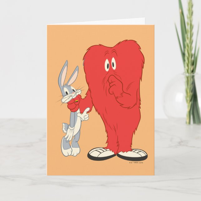 Carte Gossamer Holding BUGS BUNNY™ (Devant)