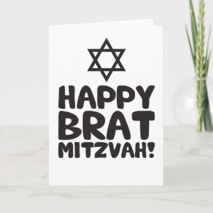 Carte Gosse heureux Mitzvah (barre/bat mitzvah)