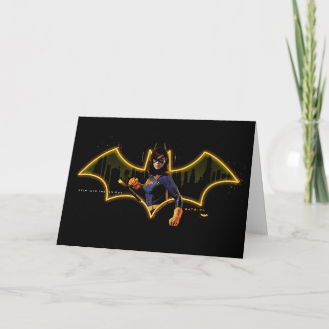 Carte Gotham Knights Batgirl en logo (Devant)