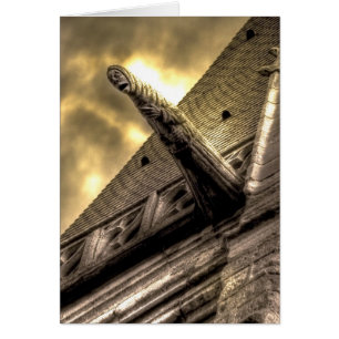 Carte gothique d'horreur