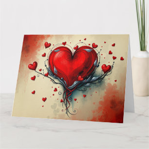 Carte gothique Valentines