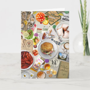 Carte Goûts de la Nouvelle-Orléans Quartier Français Cui