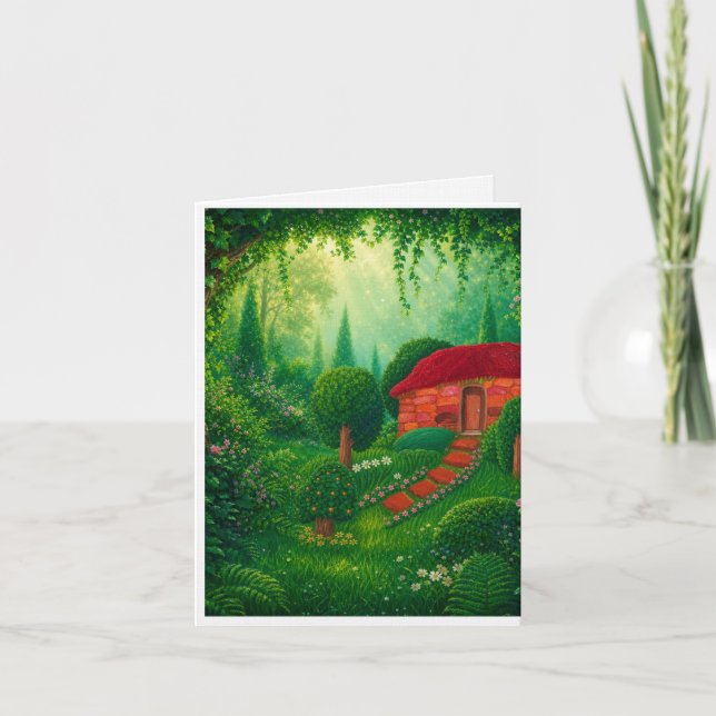 Carte Grâce en fleurs (Devant)