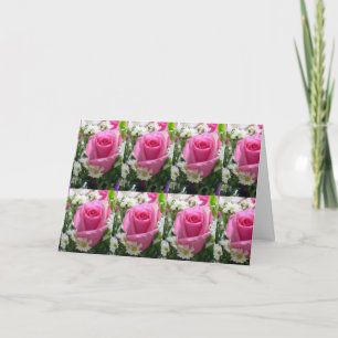 CARTE ***GRÂCE ET ÉLÉGANCE*** TOUT COMME VOUS - ROSES