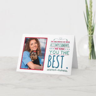 Carte Graduate Class of 2019 Félicitations