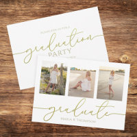 Graduate Modern Simple 3 Photo collage