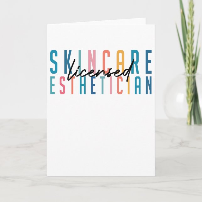 Carte Graduati Esthétique de la peau sous licence rétrog (Devant)