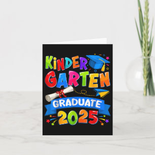 Carte Graduation 2025 Graduate Kids Boys Gi