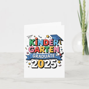 Carte Graduation 2025 Graduate Kids Boys Gi