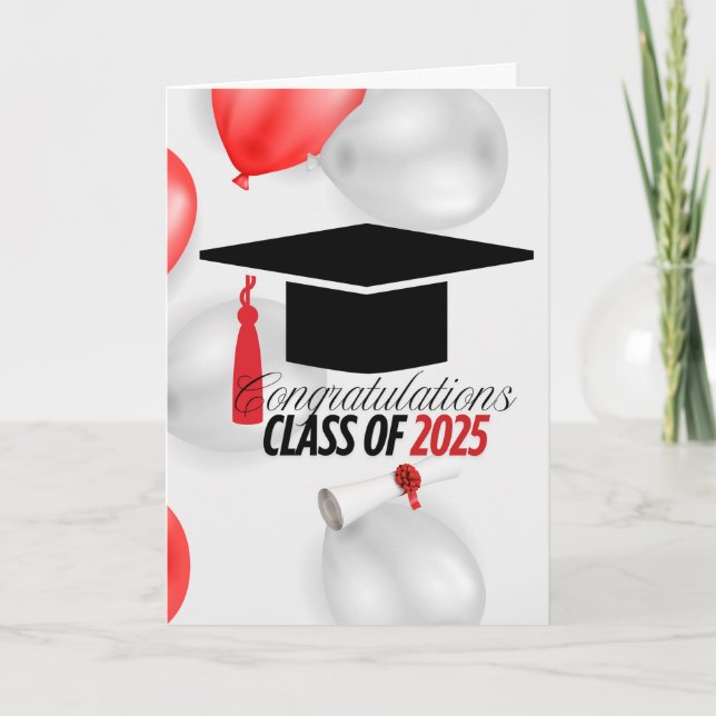 Carte Graduation 2025 (Matthieu 5:16) (Devant)