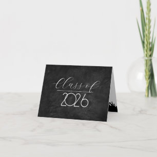 Carte Graduation 2026 Félicitations Pour Le Cuir