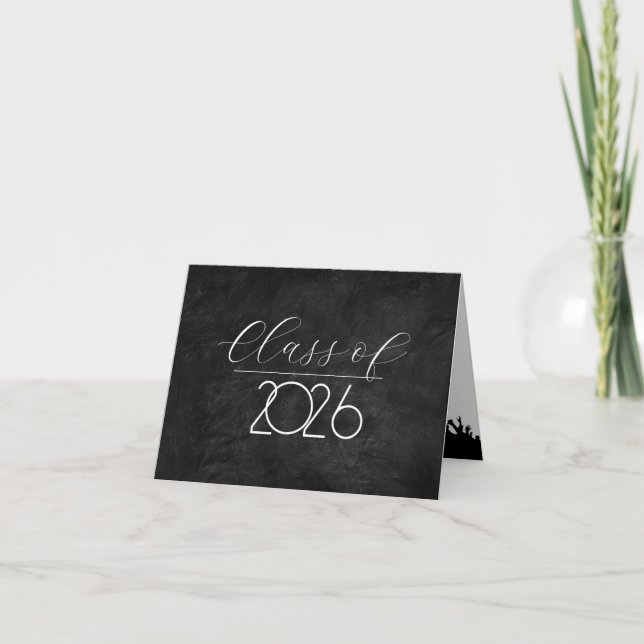 Carte Graduation 2026 Félicitations Pour Le Cuir (Devant)