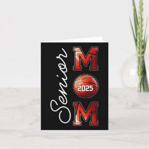 Carte Graduation Basketball Senior Maman 2025 Cl De 2025