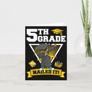 Carte Graduation Boy 5ème Grade Nail It Cl De 2024