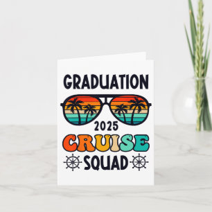 Carte Graduation Cruise Voyage Cl De 2025 Senior Summer 