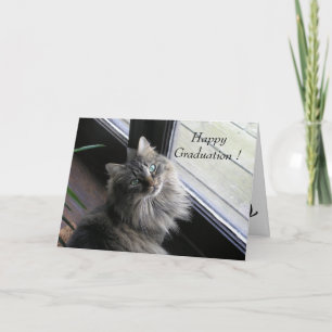Carte Graduation de Pretty Cat Say