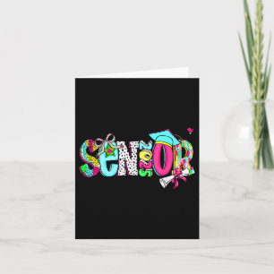 Carte Graduation Senior 2025 Retro Cl Of 2025 Coquette B