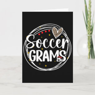 Carte Grammes de foot Grands-mères de footballeur Gramme