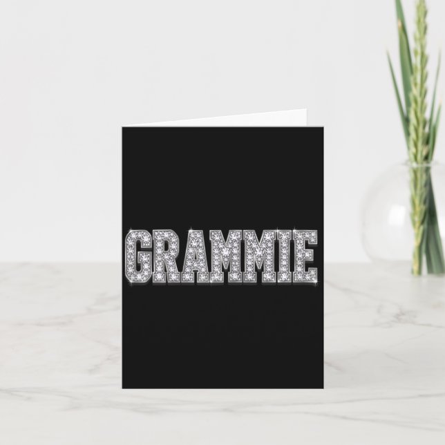 Carte Grammie Ever Bling Conception Amour (Devant)