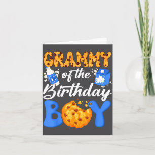 Carte Grammy du garçon du jour de naissance Lait et bisc