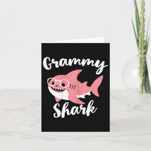 Carte Grammy Requin Fête des Mères Grand-mère Drôle