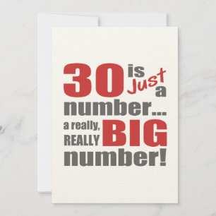 Carte Grand 30e anniversaire
