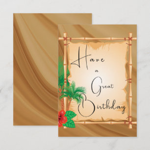 Carte Grand anniversaire