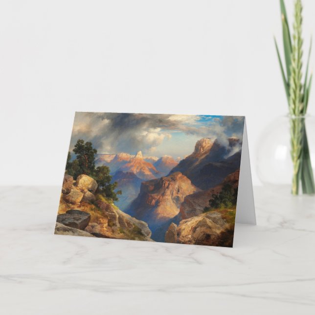 Carte Grand Canyon, 1912 par Thomas Moran (Devant)