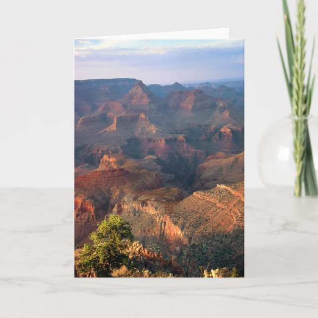 Carte Grand Canyon au coucher du soleil (Devant)