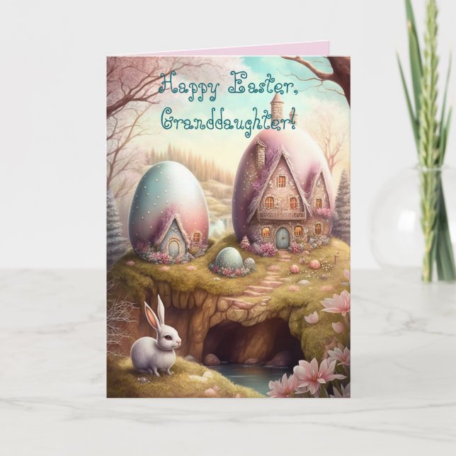 CARTE GRAND-FILLE DE EASTER VILLAGE (Devant)