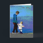 Carte Grand frère<br><div class="desc">Frère et petite soeur art graphique</div>