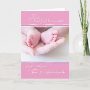 Carte Grand Grand-parents, Pink Félicitations