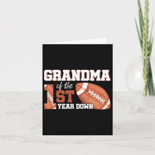 Carte Grand-Mère De 1 An Anniversaire Football 1Er Ye
