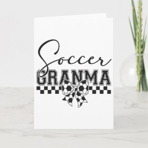 Carte Grand-mère de football Grand-mère de football Jour