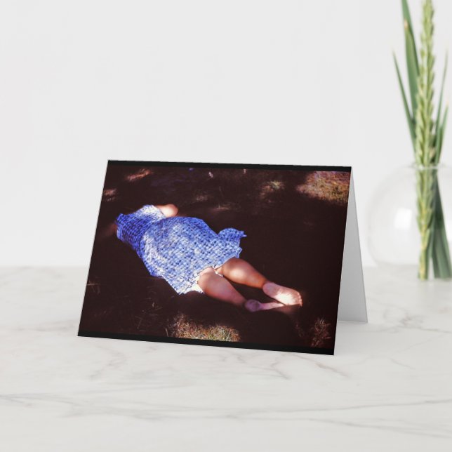 Carte Grand-mère Napping (Devant)