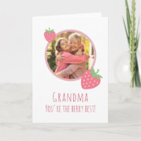 Grand-mère Tu es la meilleure Berry