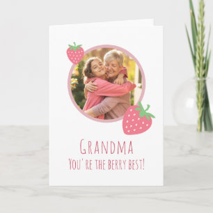Carte Grand-mère Tu es la meilleure Berry