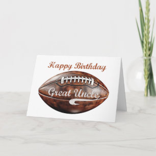 Carte Grand Oncle Anniversaire Grunge Grand Football Spo