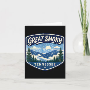 Carte Grand parc national des montagnes smoky tennessee