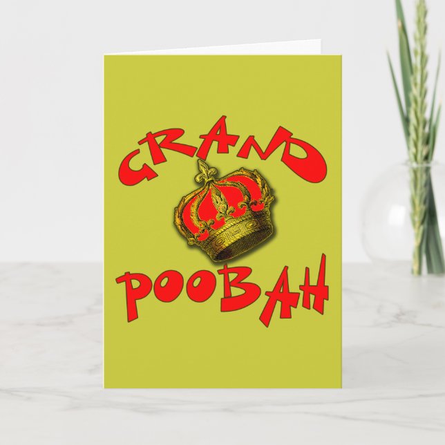 Carte Grand Poobah avec des produits de la Couronne (Devant)