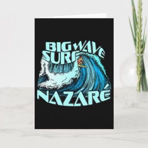 Carte Grand surfeur de vagues 100 pieds de vague surf Na