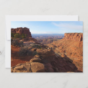 Carte Grand View Point dans le parc national de Canyonla