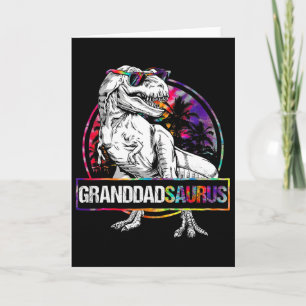 Carte Granddadsaurus Dinosaure Grand-père Saurus T-shirt