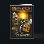 Carte granddaughter, fairy lights - fairy birthday card<br><div class="desc">granddaughter,  fairy lights - fairy birthday card</div>