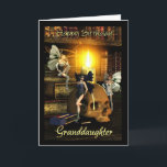 Carte granddaughter, fairy lights - fairy birthday card<br><div class="desc">granddaughter,  fairy lights - fairy birthday card</div>