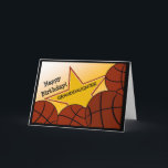Carte Granddaughter : Happy Birthday Basketball Loving<br><div class="desc">Fun card to wish your basket ball loving granddaughter a happy birthday. Add a picture of your granddaughter wearing from favorite équipe the inside of the card for an special touch.</div>